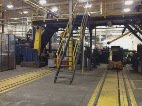 1975 HUNTER COIL COATING LINE