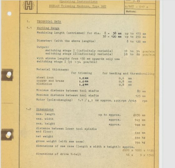 HERLAN BST - BST/S -