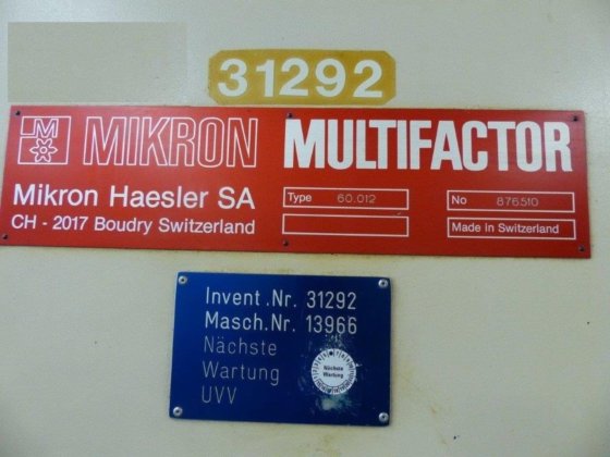 MIKRON 60.012