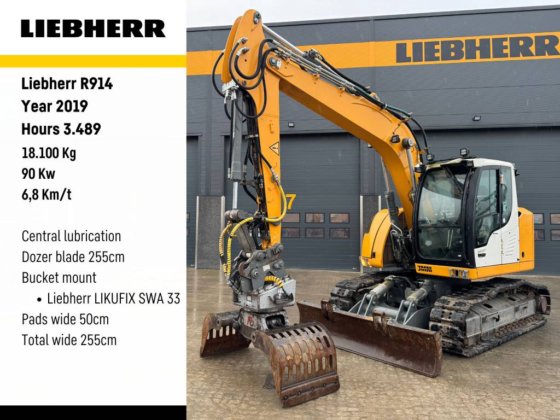 2019 Liebherr R914