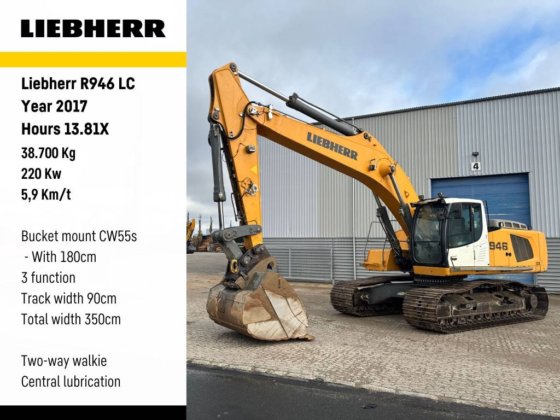 2017 Liebherr R 946