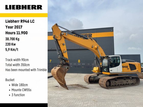 2017 Liebherr R 946