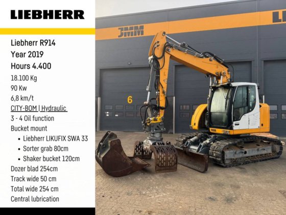 2019 Liebherr R 914