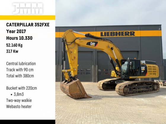 2017 CAT 352 FXE