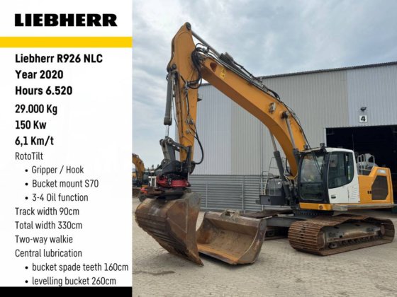 2020 Liebherr R926