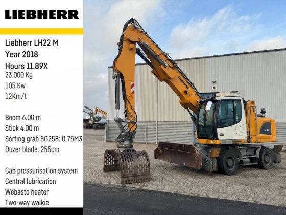 2018 Liebherr LH 22 M
