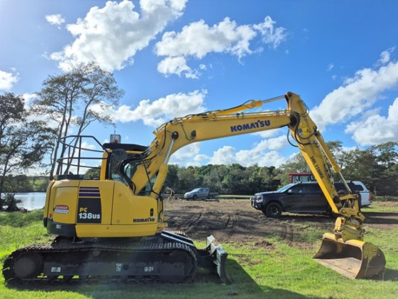 2023 KOMATSU PC138US-8