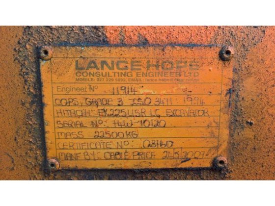 1997 HITACHI EX225 USR LC