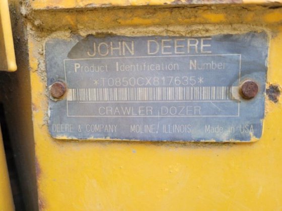 1996 JOHN DEERE 850C