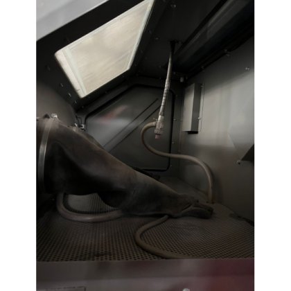 NEW SMALL SANDBLASTING MACHINE WITH
