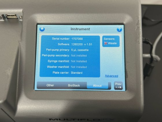 BioTek MultiFlo FX touch MFXP