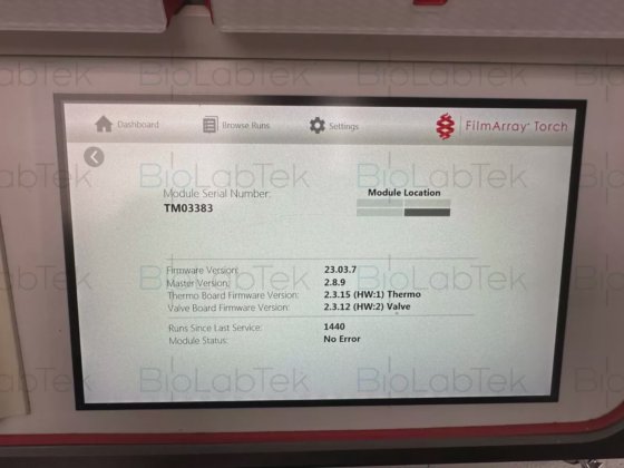 BioFire FilmArray Torch 4 module PCR molecular testing system in Nixa ...