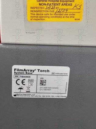 BioFire FilmArray Torch 4 module PCR molecular testing system in Nixa ...