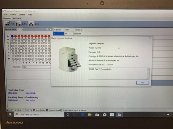 AATI Advanced Analytical Agilent Fragment