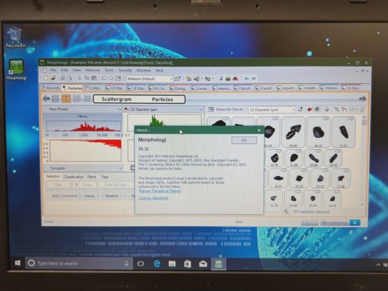 Malvern Morphologi 4 Particle Size