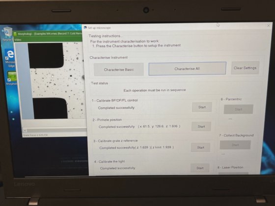 Malvern Morphologi 4 Particle Size