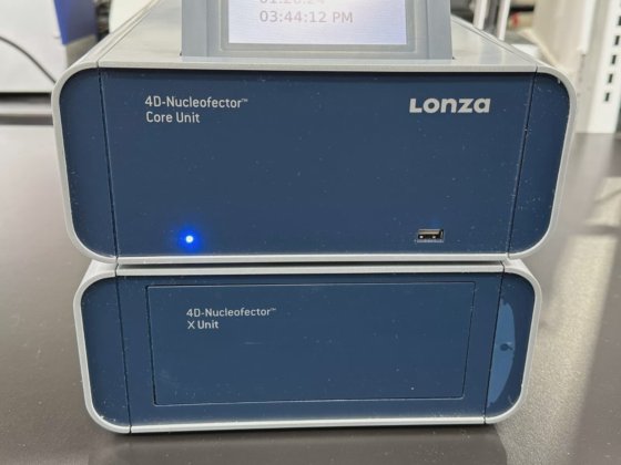 Lonza 4D Nucleofector Nucleofection Transfection System Core Unit & X ...