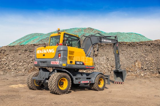 恒旺 HWL75S 轮式挖掘机