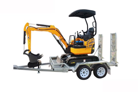 恒旺挖掘机拖车