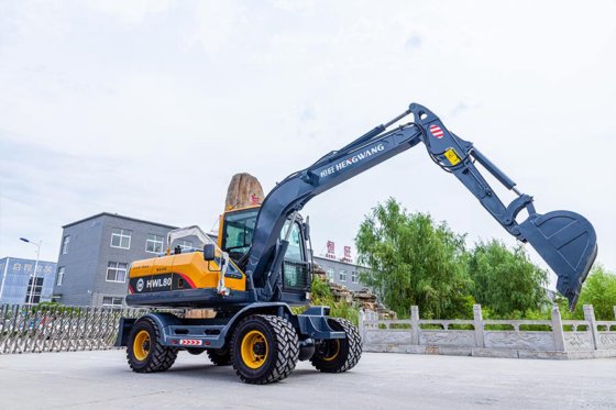 恒旺 HWL80 轮式挖掘机