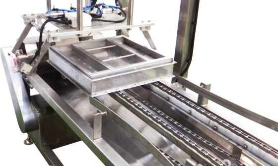 連続豆腐プレス