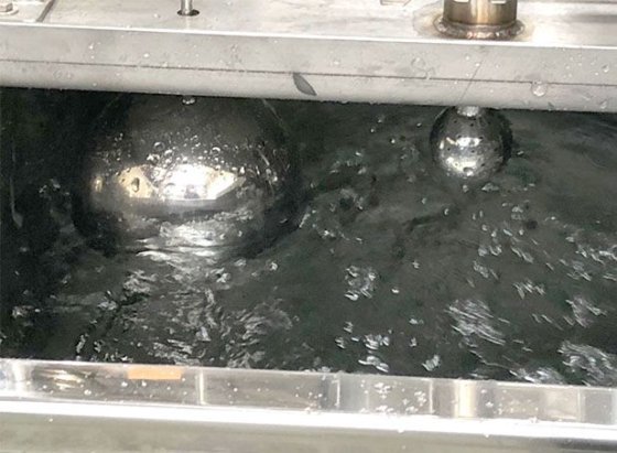 臥式豆乳緩衝バレル