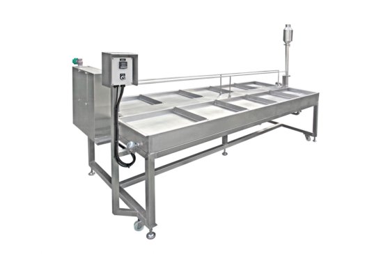 蒸気式豆腐スキン機