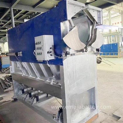 EME 定制的固定式活牛惊吓箱 牛屠宰场设备 奶牛屠宰机用屠宰箱机