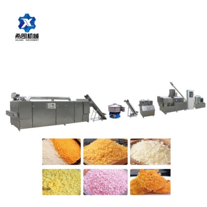 Automatic Bread Crumbs Production Line Bread Crumb Processing Machine ...