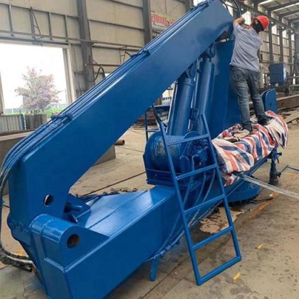 近海底座海洋码头船舶起重机折臂式迷你起重机