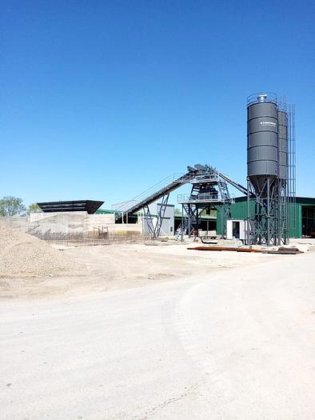 固定式混凝土搅拌站