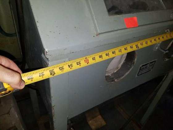 Econoline Sandblaster 36" Sand Blast