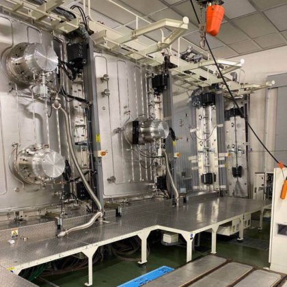 二手ITO导电膜镀膜连续线 磁控溅射生产线配自动清机线包安装调试