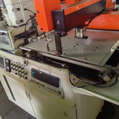 二手中村榴芯取磨边机 精密倒边机 全自动磨圆机加工10-90MM