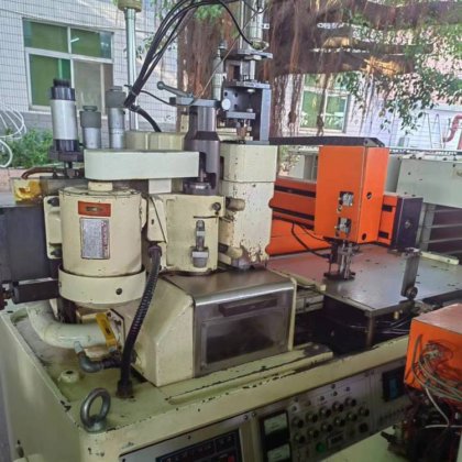 二手中村榴芯取磨边机 精密倒边机 全自动磨圆机加工10-90MM
