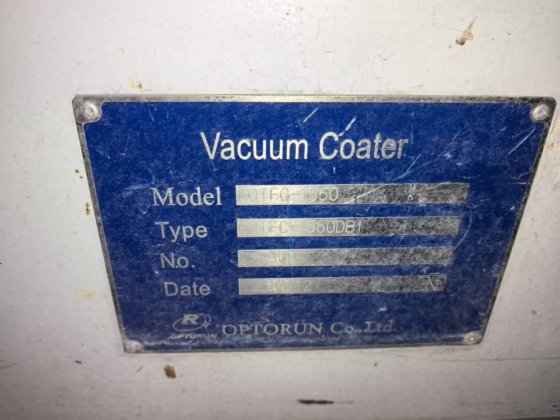 二手光驰otfc-1550滤光片/激光保护片真空镀膜机包安装培训服务