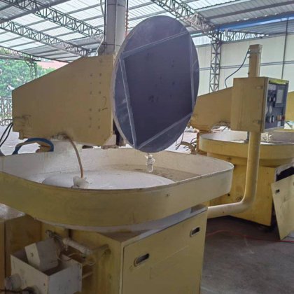 二手液晶屏玻璃单面抛光机 研磨机 上盘可翻转800MM日本创技品牌