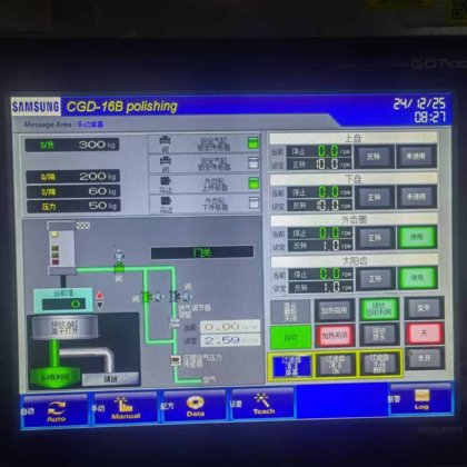 二手韩国CMT16B双面抛光机适用微晶，硅片，晶圆蓝玻璃等特殊要求及硬脆材料精度高
