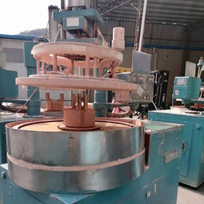 二手精密陶瓷平面研磨机-立式双面抛光机-自动双面平磨机13B（陶瓷-硅片-金属-半导体-蓝宝石英-铝