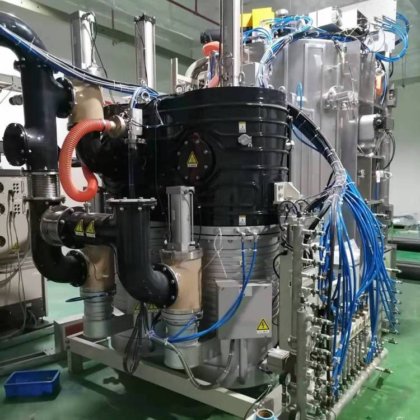 出售二手日本光弛光学镀膜机OTFC-1300 电子束真空电镀机车灯透镜专用镀膜机