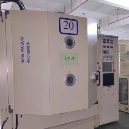 二手韩一 MODELHVC-1600DA 真空电镀膜机 2019年适镀AF、AS膜包安装