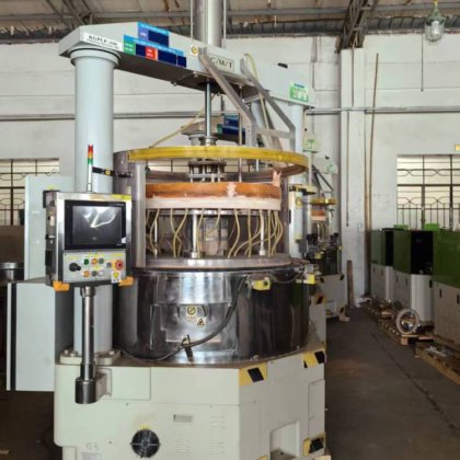 二手半导体晶圆片双面抛光机 硅片 陶瓷高精密双端面研磨机16B转让