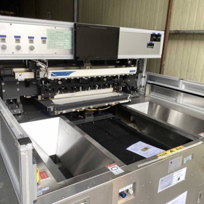 二手台湾纬莹玻璃异形切割机