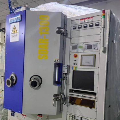 二手光驰1300MM镀膜机 离子源蒸发电镀机适用汽车玻璃 光纤 滤光片