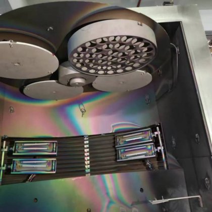 穿戴全贴美甲电镀机/ 可拆卸多色甲片成品真空镀膜机/饰品彩色电镀机南光1300MM包安装工艺服务