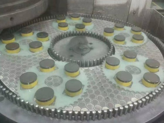 广东二手瑞德13B双面抛光机-精密双面平磨机转让