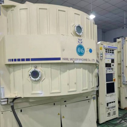 二手韩一1600镀膜机 离子源蒸发电镀机适用于光学镜片AF、AR膜转让