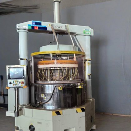 二手双面抛光机/高精密双面研磨机半导体材料专用16BTMC品牌9成新