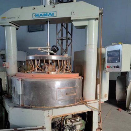 二手日本HAMAI16B双面抛光机 自动平面研磨机 金属立式减薄机转让