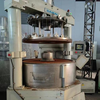 二手日本HAMAI16B双面抛光机 自动平面研磨机 金属立式减薄机转让